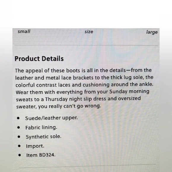 🍁JCREW NEW! Elsa Black Suede Lace Up Boots Sz 9 - Picture 5 of 12